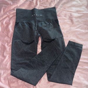 NVGTN Black Speckled Contour Seamless Leggings